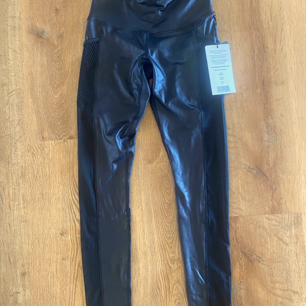 90 degrees high waisted mesh leggings XS